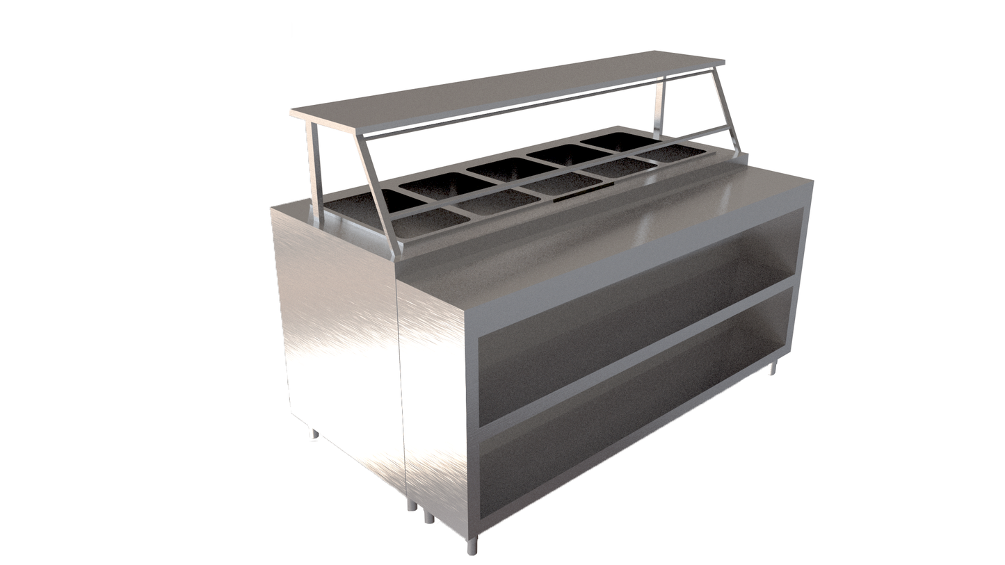 Barra fría de servicio a meseros - Gastrox
