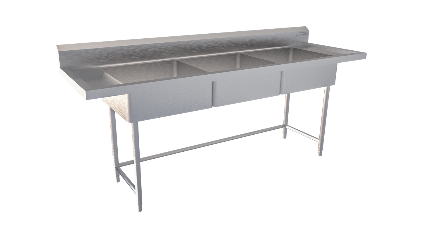 Fregadero para ollas triple - Gastrox