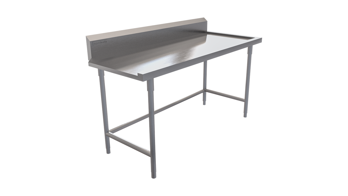 Mesa de recibo de loza limpia - Gastrox
