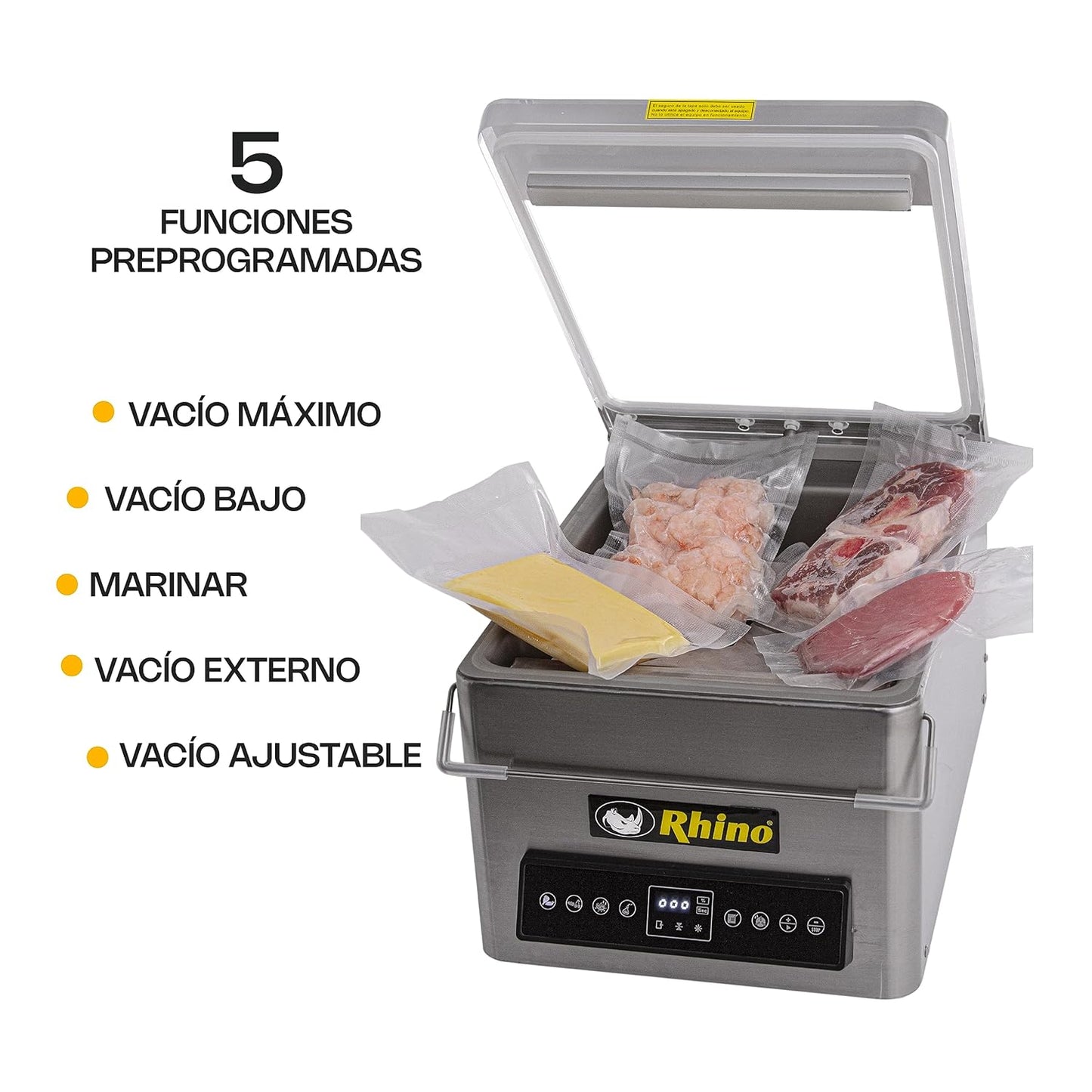 EMPACADORA AL VACÍO RHINO