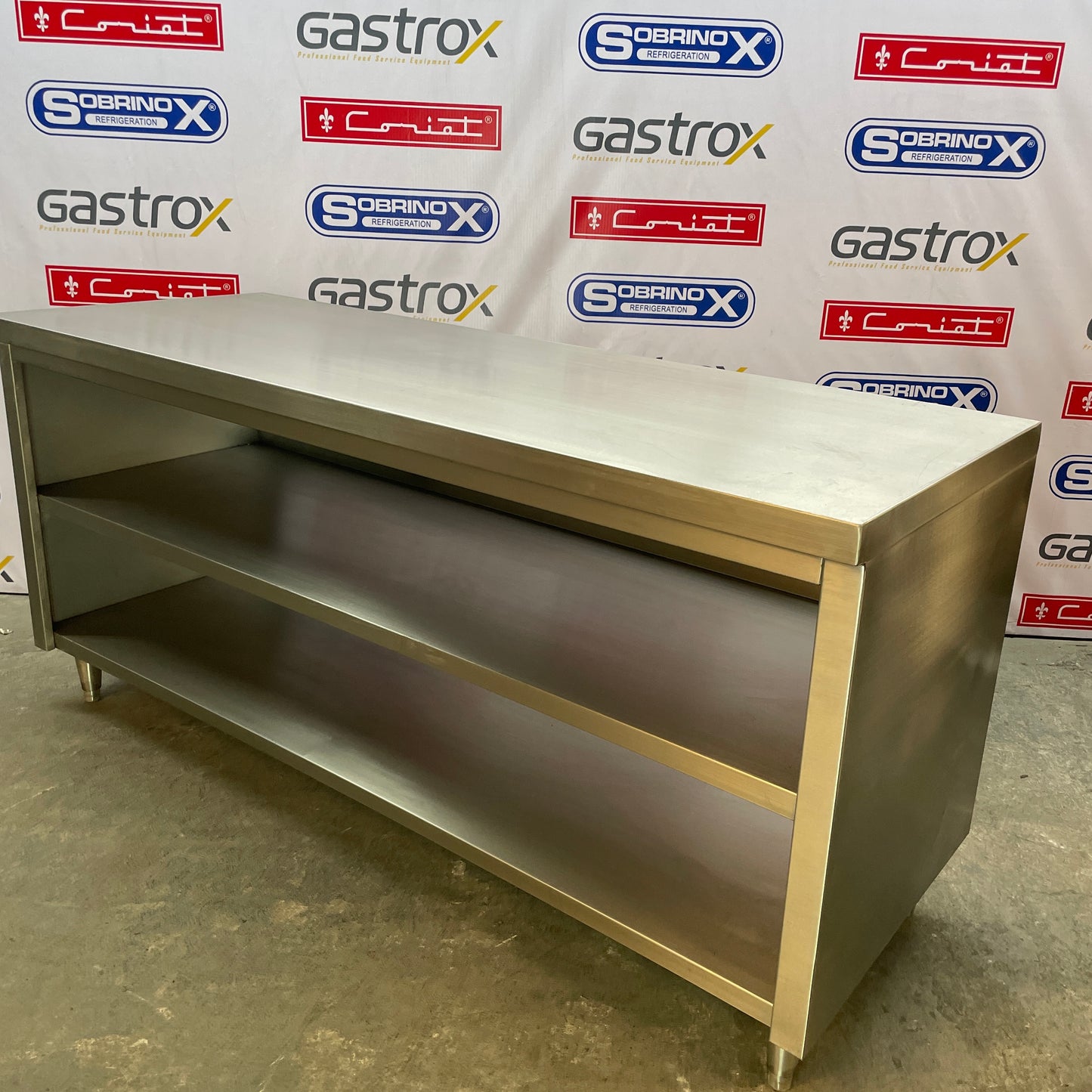 Gabinete abierto en isla (190x70x90 cm)