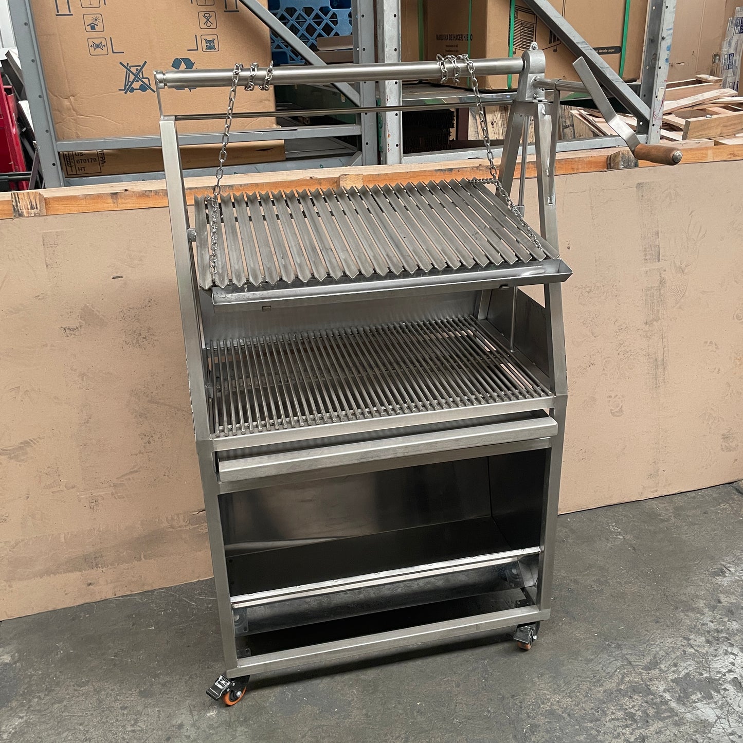 Asador Argentino 0.90x0.85x1.57m