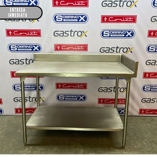 Mesa de Apoyo con Piso, Lambrin derecho e Izquierdo (129x70x90 cm)
