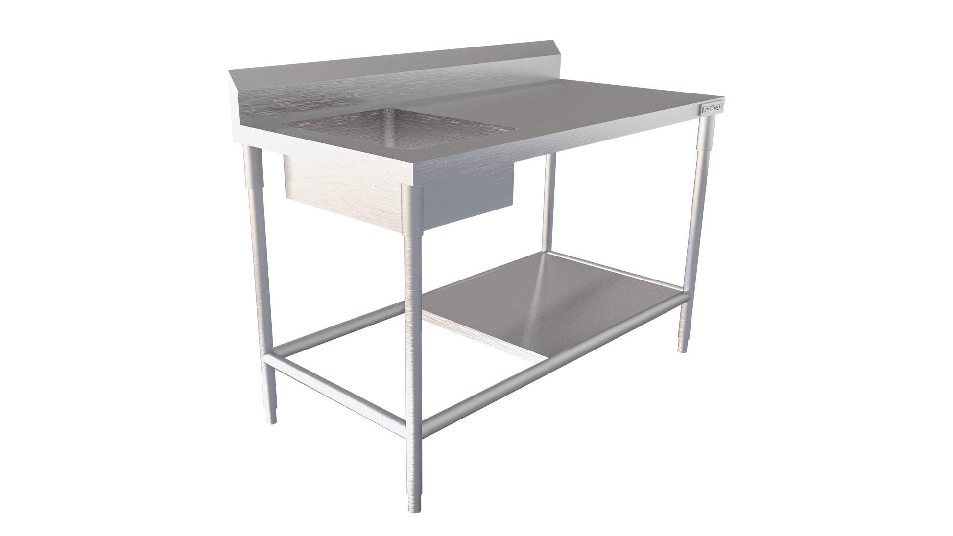 Mesa de trabajo con tarja y piso - Gastrox